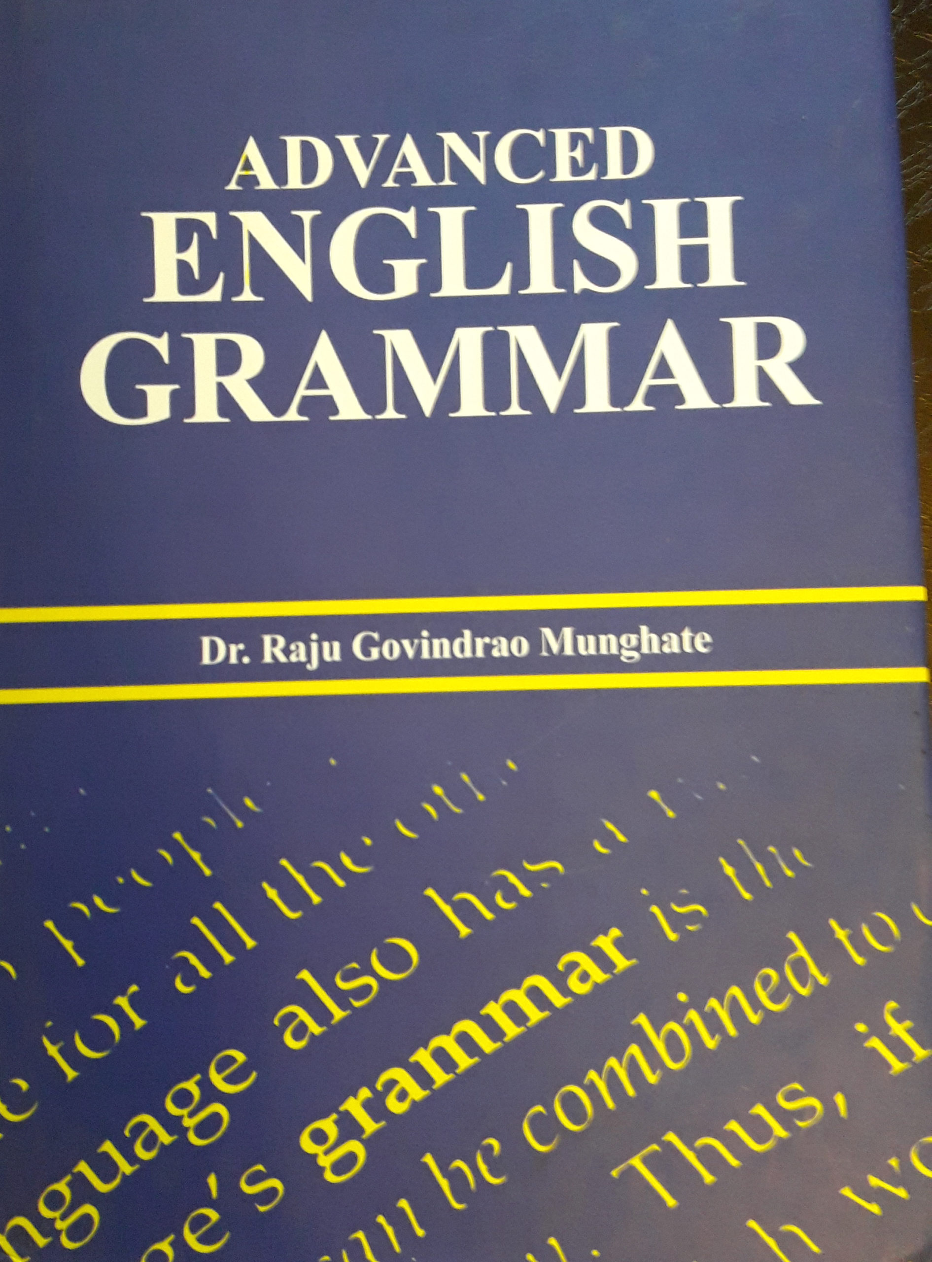 Advanced English Grammar