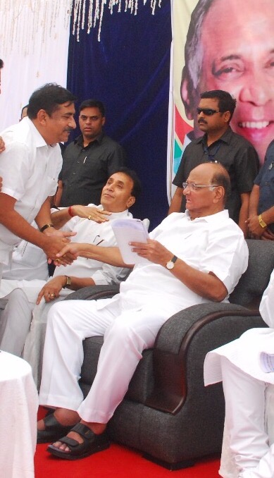 With Shri. Sharad Pawar.